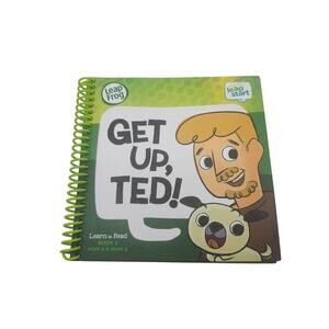 LeapFrog Leap Start Learn to Read Book 2 Get Up Ted Education Short E & U Sound